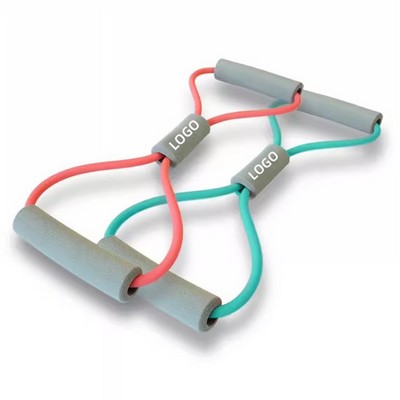 8 Shape Latex Resistance Bands